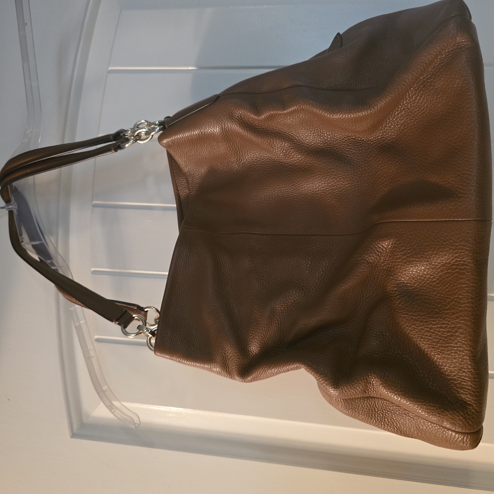 Coach Elegant Brown Leather Women's Bag